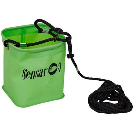 Bucket Sensas Waterproof Green ”+ Rope”