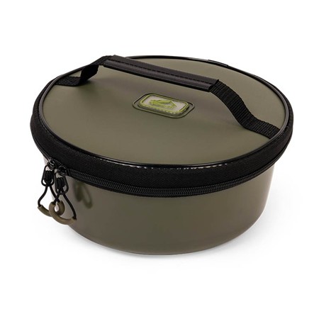 BUCKET + SIEVE PACK KORUM EVA SOLID GROUNDBAIT BOWL & RIDDLE