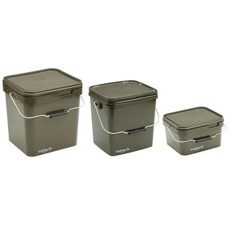 Bucket Trakker Olive Square Containers