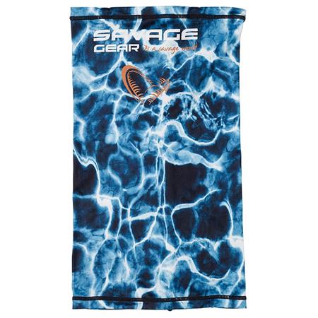 Bufanda De Cuello Para Hombre Savage Gear Marine Uv Tube One - Bleu