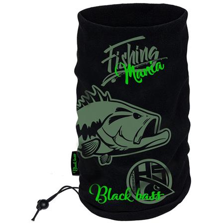 Bufanda Para Hombre Hot Spot Design Black Bass Mania - Noir