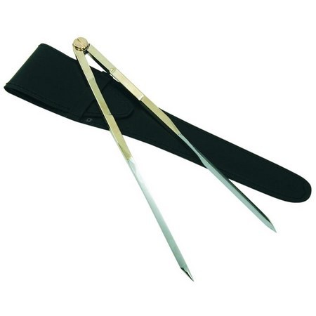 Bússola Direita Euromarine + Etui Cuir Noir