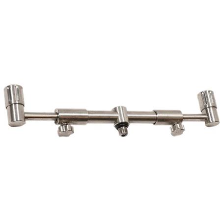Buzz Bar Summit Tackle Adjustable 2 Rod Colosseum Buzz Bar Closed - Stainless