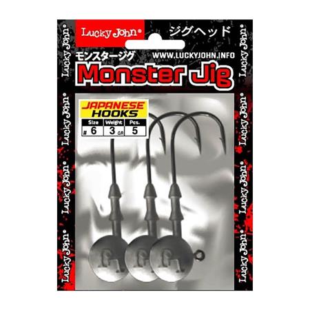 CABEÇA CHUMBADA LUCKY JOHN MONSTER JIG