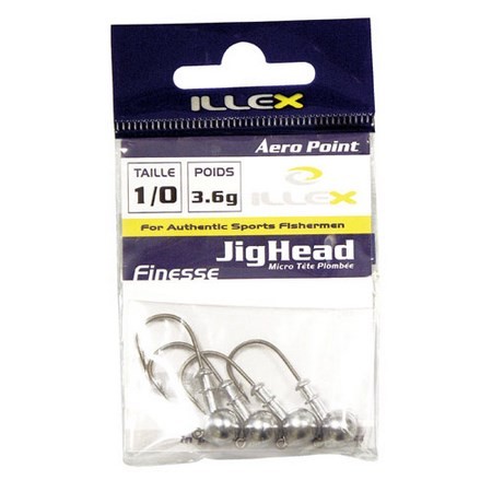 Cabeça Chumbada Predadores Illex Finesse Jighead