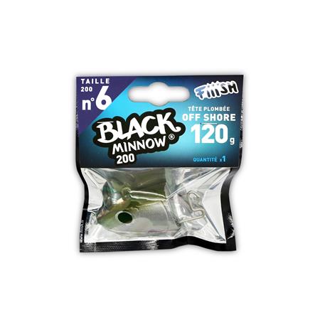 CABEÇA CHUMBADADA FIIISH BLACK MINNOW OFF SHORE