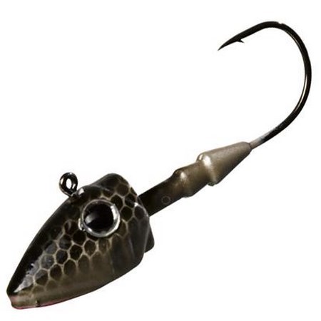 Cabeça Chumbadada Gunki G'slide Natural Black/Silver - Pack De 3