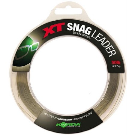 Cabeça De Linha Carpa Korda Xt Snag Leader - 100M