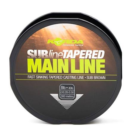 Cabeça De Linha Korda Subline Tapered Mainline