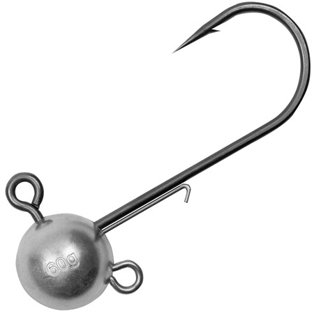 Cabeza Plomada Black Cat Mega Jighead