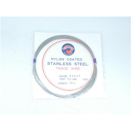 Cable D'acier Fishmate Stainless Steel Trace Wire - 30Lbs