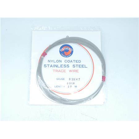 Cable D'acier Fishmate Stainless Steel Trace Wire - 40Lbs