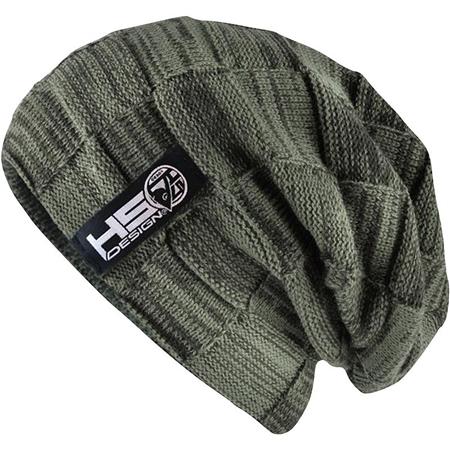 Căciulă Pentru Bărbați Hot Spot Design Beanie Hsd With Fur - Verde