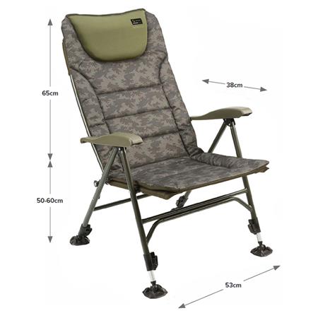 CADEIRA DE NÍVEL CARP SPIRIT BLAX RELAX CHAIR XL CAMO