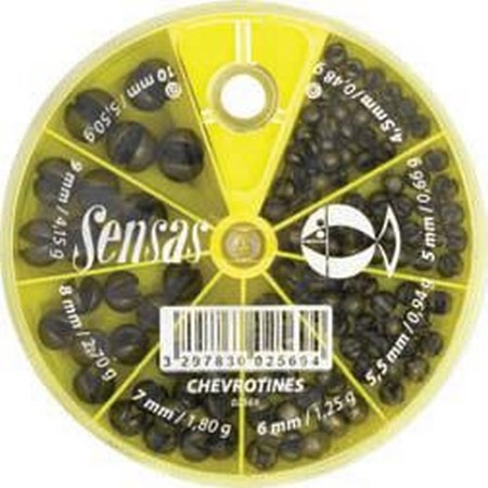 Caixa De Chumbos Sensas Chevrotines 8 Cases