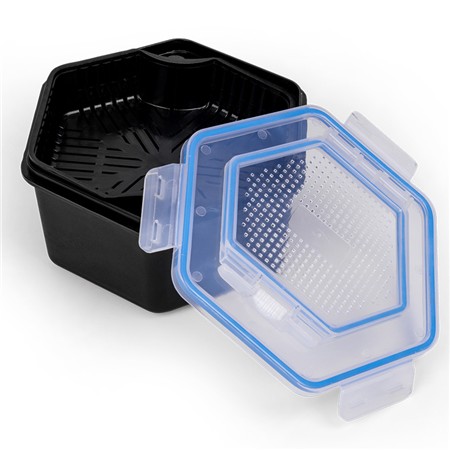 Caixa Para Iscas Zebco Secure-Lock Bait Box And Sieve