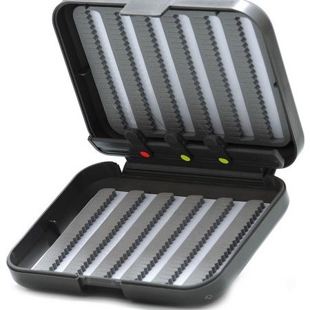 Caixa Para Moscas Tof Pocketfly 2 Faces 6 Rangs 3 Passe Fils