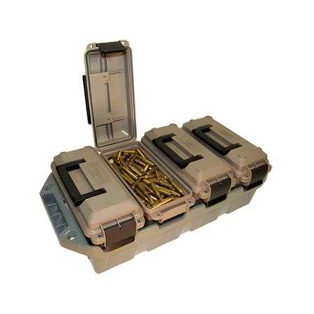 CAIXA PARA MUNIÇÕES MTM CASE-GARD AC4C - PACK DE 4