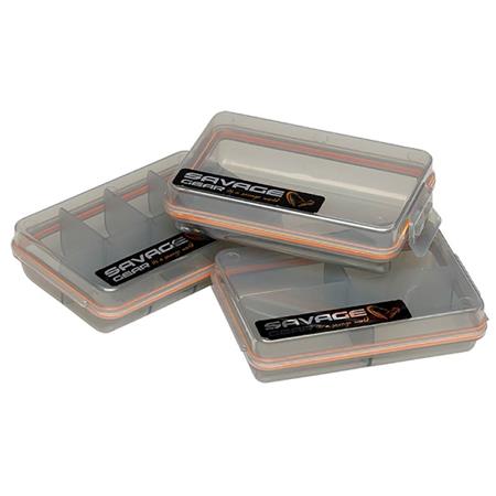 Caixas Para Acessórios Savage Gear Pocket Box Smoke Kit - Pack De 3