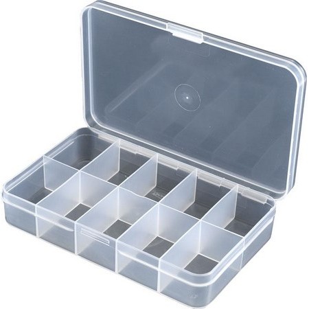 Caja Mosca 10 Compartimientos Tof