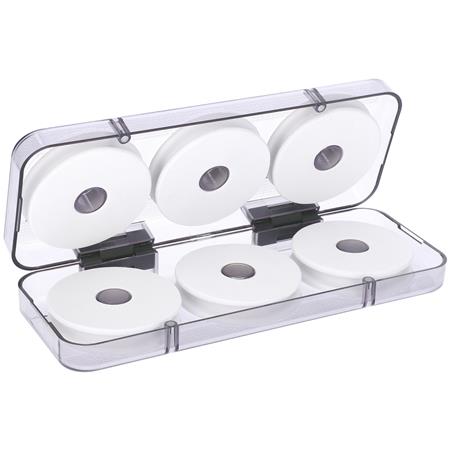 Caja Para Líneas De Pesca Bajas Mikado Feeder 6 Ou 8 Bobines