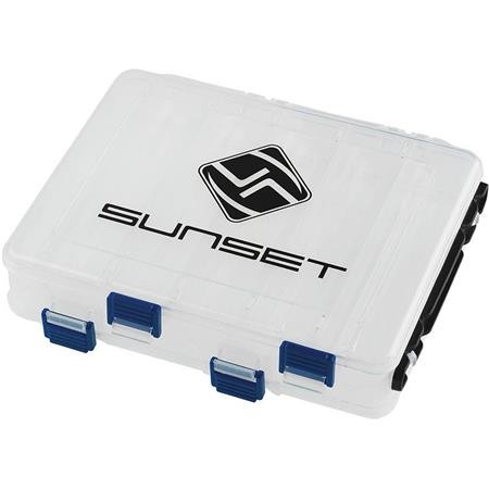 Caja Para Señuelos Reversible Sunset Sunstore Twin 10C Reversible