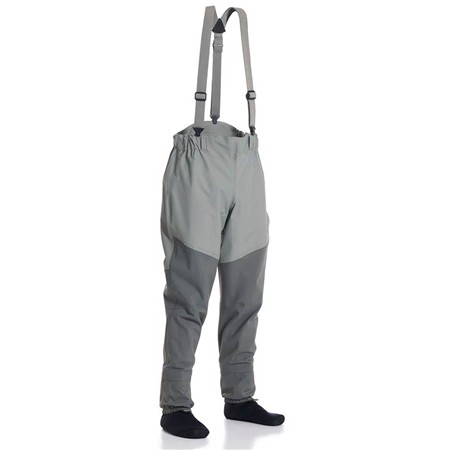 Calça De Wading Com Meia Respirável Vision Koski Grey Guiding