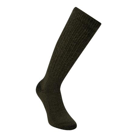 Calcetines Deerhunter Laine Et Soie - Forest Green