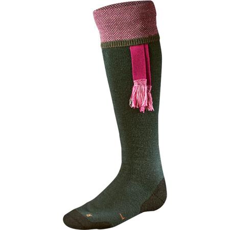 Calcetines Mujer Harkila Sporting Estate - Kaki/Rose
