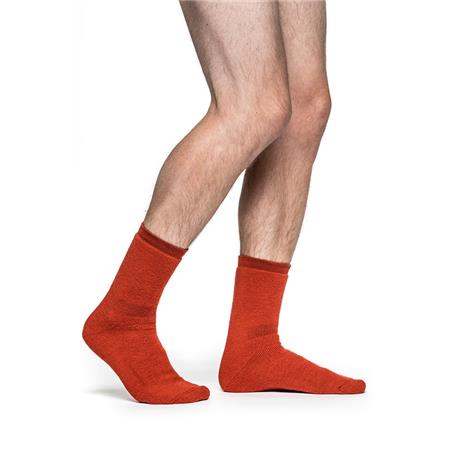 Calcetines Unisex Woolpower Classic 400 - Autumn Red