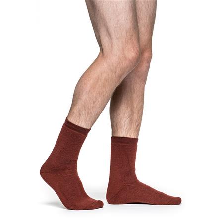 Calcetines Unisex Woolpower Classic 400 - Rust Red