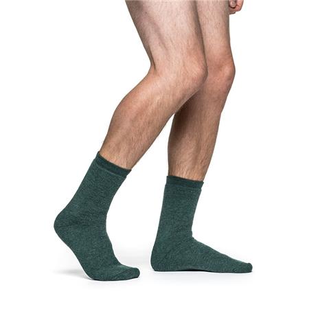 Calcetines Unisex Woolpower Classic 400 - Vert Foncé