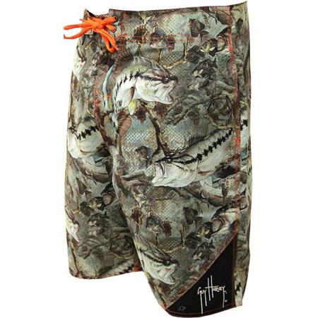 Calções De Banho Para Homem Guy Harvey Sublimee Strike - Camo