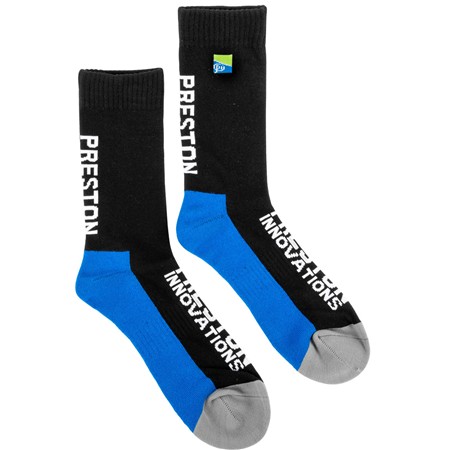 Calze Uomo Preston Innovations Socks Twin Pack - Noir - Pacchetto Di 2