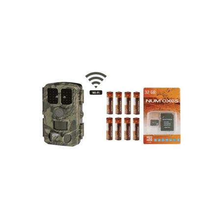 Caméra De Chasse Numaxes Pie1077 + 8 Piles Aa + Carte Mémoire 32Gb