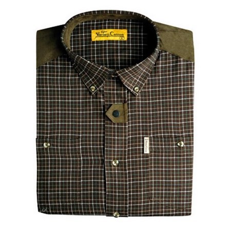 CAMICIA DI CACCIA MANICHE LUNGHE LIGNE VERNEY CARRON VITRY