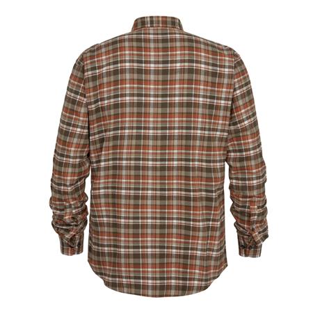 Camicia Maniche Lunghe Uomo - Arancione Deerhunter Andrew