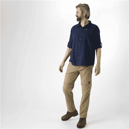 CAMICIA MANICHE LUNGHE UOMO GEOFF ANDERSON EZMAR LIGHT L/S - BLU