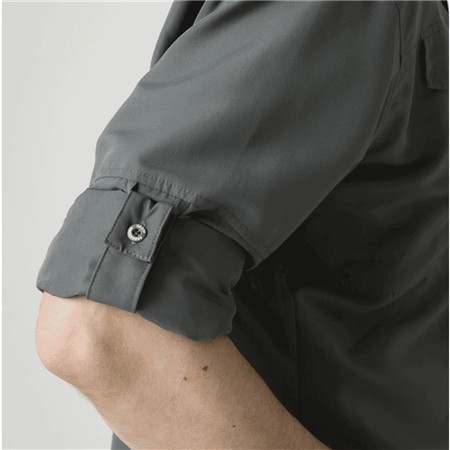 CAMICIA A MANICHE LUNGHE UOMO GEOFF ANDERSON EZMAR MIDWEIGHT SOFT - GRIGIO