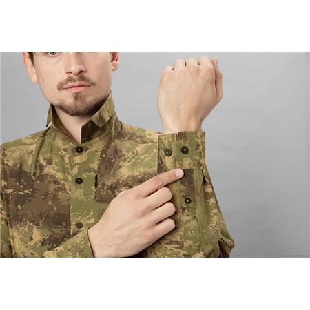 CAMICIA MANICHE LUNGHE UOMO HARKILA DEER STALKER CAMO L/S