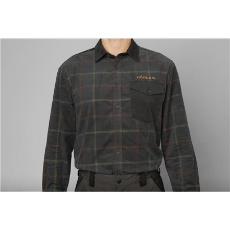 CAMICIA MANICHE LUNGHE UOMO HARKILA KALDFJORD CORDUROY CHECK