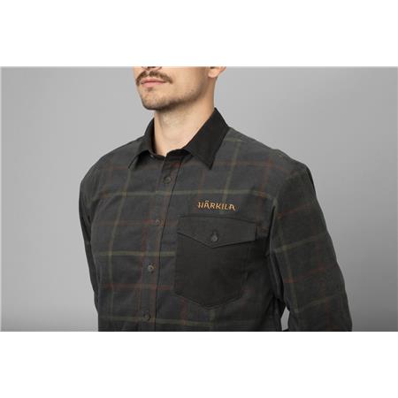 CAMICIA MANICHE LUNGHE UOMO HARKILA KALDFJORD CORDUROY CHECK