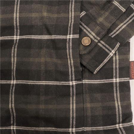 CAMICIA A MANICHE LUNGHE UOMO SWEDTEAM ULTRA PILE - HUNTING VERT