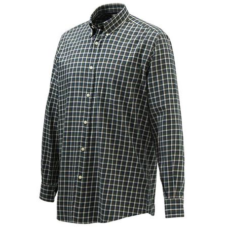 Camicia Maniche Lungo Uomo Beretta Wood Button Down Shirt Trasparenza