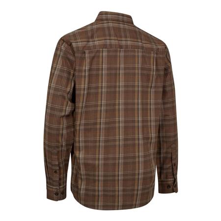 CAMICIA UOMO A MANICHE LUNGHE DEERHUNTER ASHTON - GREEN CHECK