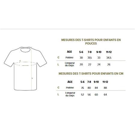 CAMISA DE CRIANÇA DE MANGAS CURTAS KUMU T SHIRT KIDS TALL TALES - NOIR