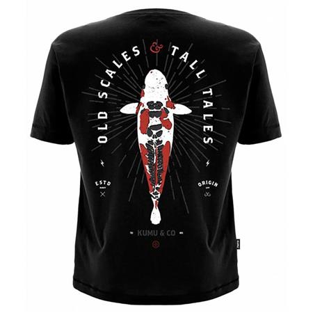 Camisa De Criança De Mangas Curtas Kumu T Shirt Kids Tall Tales - Noir