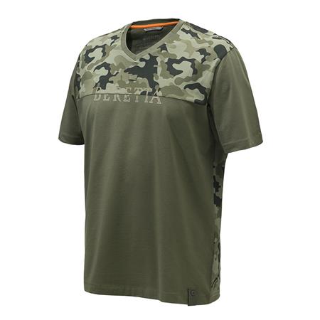 Camisa De Homem De Mangas Curtas Beretta Camo