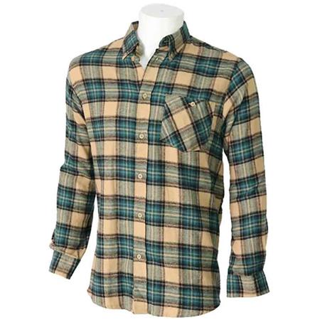 Camisa De Manga Larga Para Hombre Bartavel Andes - Verde