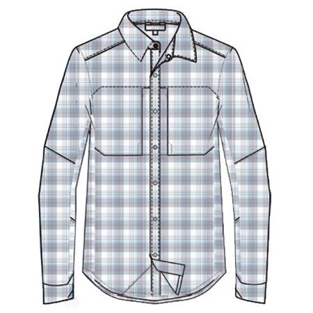 Camisa De Manga Larga Para Hombre Orvis Pro Stretch Ls - Gris